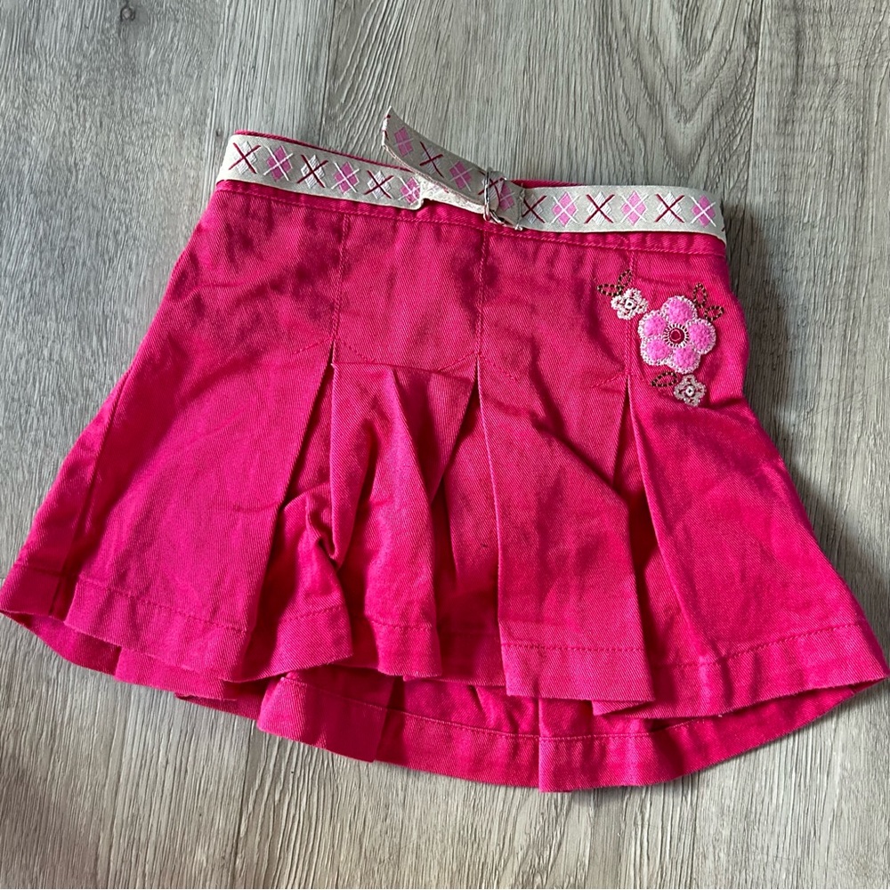 Vintage Mc Kids Little Girls Hot Pink Skirt